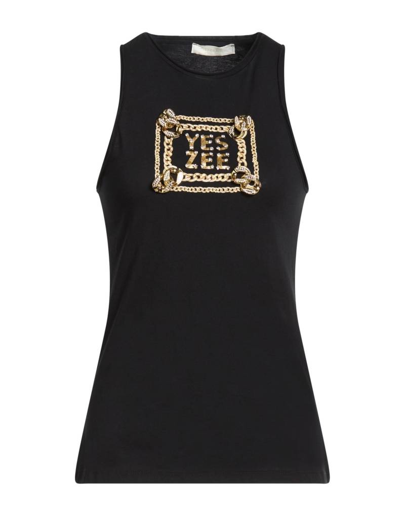 YES ZEE by ESSENZA Tank Top Damen Schwarz von YES ZEE by ESSENZA
