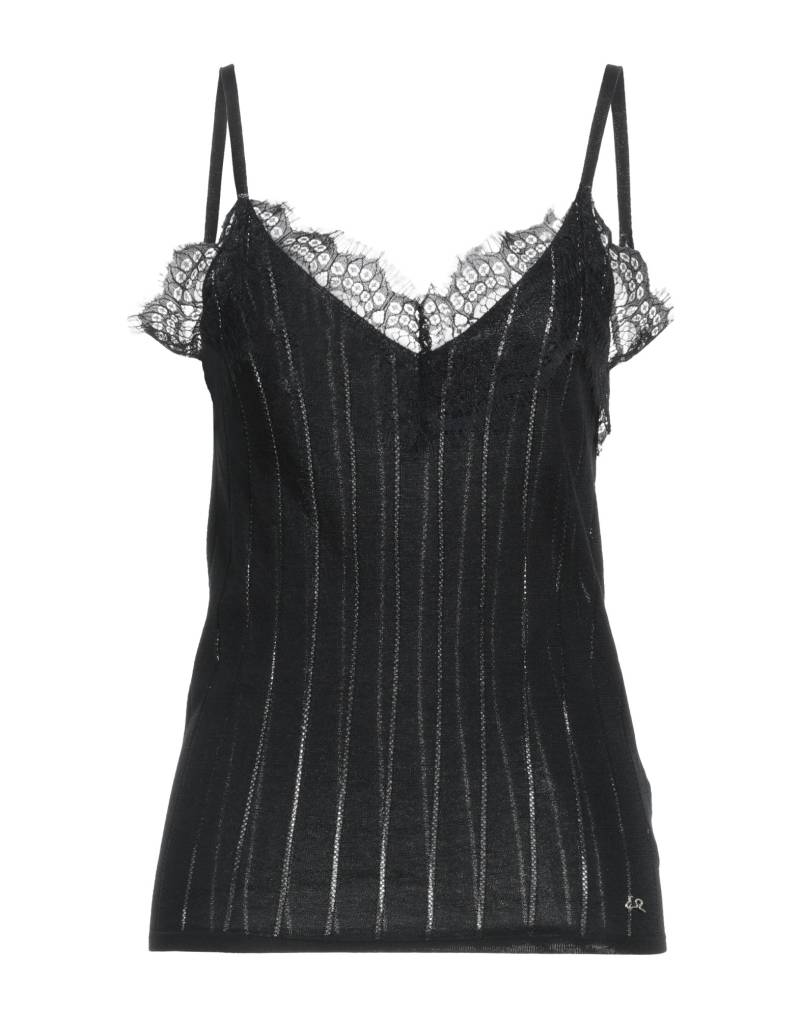 YES ZEE by ESSENZA Top Damen Schwarz von YES ZEE by ESSENZA