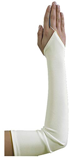 YES Fingerlose Brauthandschuhe Handschuhe Hochzeit, A1 45cm, Ivory von YES