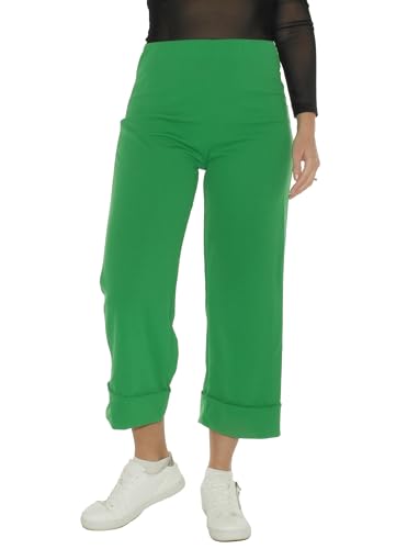 YESET Culotte 7/8 Kurze Hose Schlupfhose Stretch Ankle-Hose YPMCUL2113 Gruen 42-2XL YESET Culotte 7/8 Kurze Hose Schlupfhose Stretch Ankle-Hose YPMCUL2113 Gruen 42-2XL von YESET