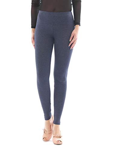 YESET Damen Leggings lang Hose Leggins Baumwolle hoher Bund mit Taschen Jeans XXL von YESET