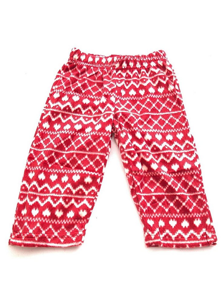 YESET Homewearhose Kinder Baby warme Norweger Hose lang Winter Muster NW-116 von YESET