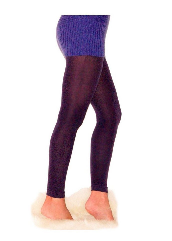 YESET Leggings Strick Leggings warm 200den weich wie fleece von YESET