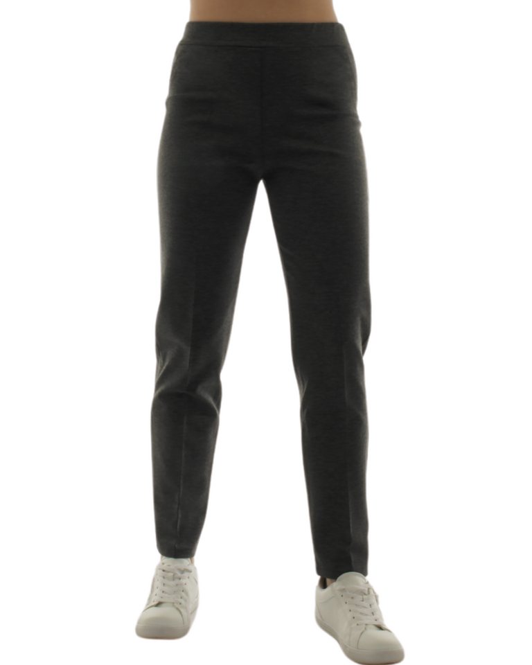 YESET Schlupfhose WARM Stretchhose gerade Schlupfhose Chino Stretch Hose Bügelfalten 154 mit Bügelfalten von YESET