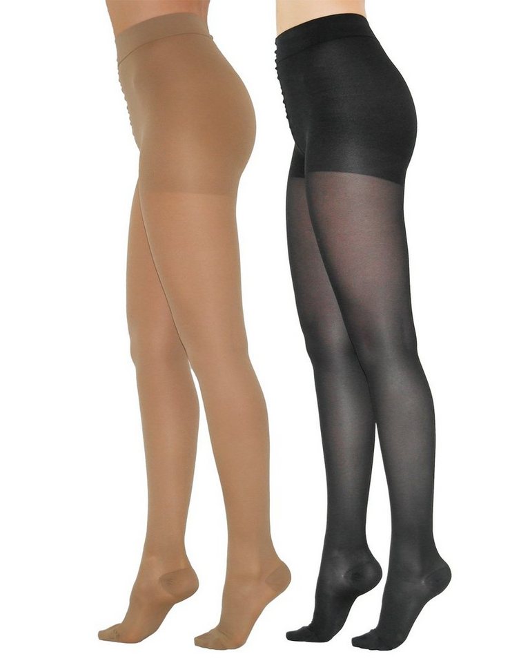 YESET Strumpfhose Leichte Kompressionsstrumpfhose Stützstrumpfhose Strumpfhose 70DEN 70 DEN von YESET