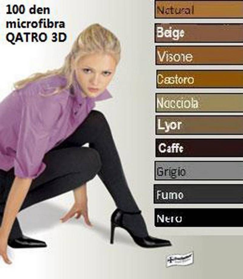YESET Strumpfhose Stütz Strumpfhose 100 den 100den blickdicht Caffe L 100 DEN von YESET