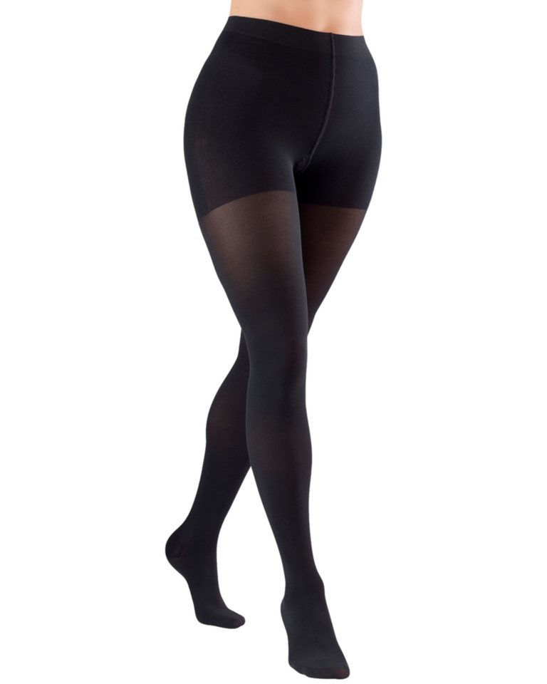 YESET Stützstrumpfhose Kompressionsstrumpfhose Stützstrumpfhose breite Hüfte Curvy 23-32 mmHg abgestufte Kompression von YESET