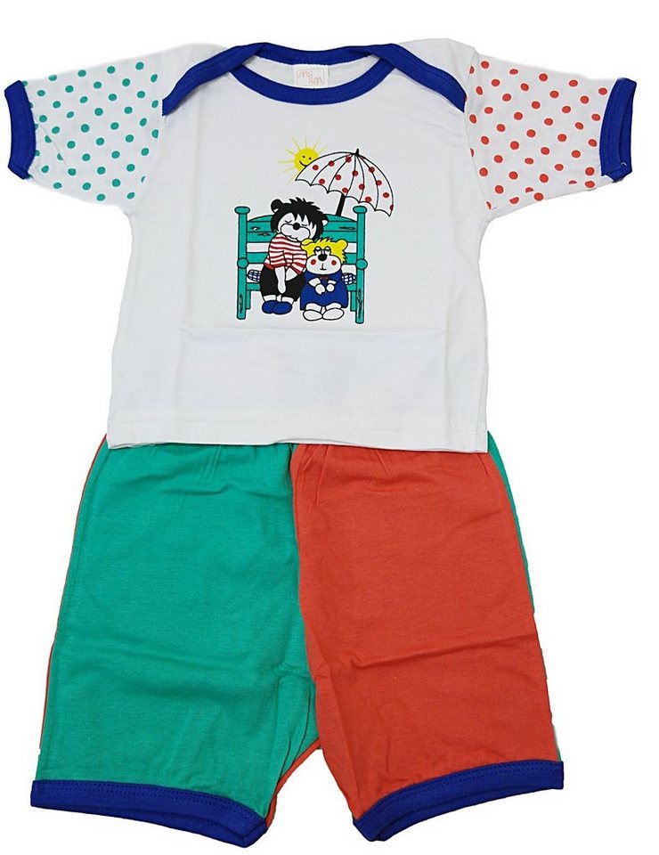 YESET T-Shirt Baby T-Shirt Shorts (2-tlg) kurze Kinder (2er-Pack) von YESET