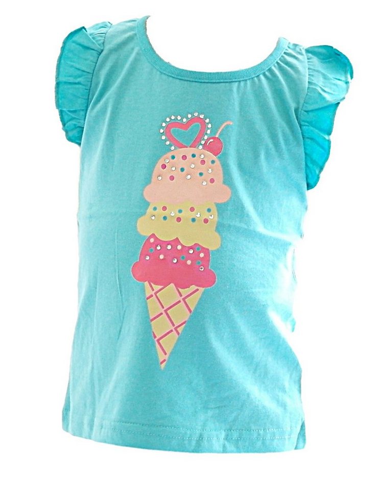 YESET T-Shirt »Kinder Mädchen Ärmellos bedruckt T-Shirt YG Icecream« von YESET