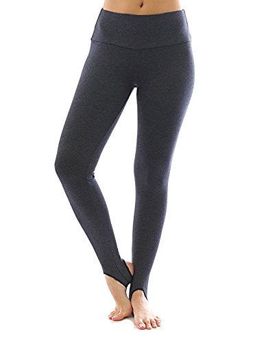 YESET Thermo Fleece hoher Bund mit Steg Leggings Baumwolle Leggins Jeans M von YESET