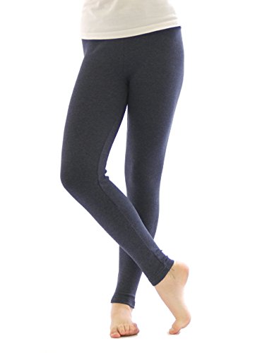 YESET Thermo Leggings Leggins Hose lang aus Baumwolle Fleece warm dick weich Jeans M von YESET