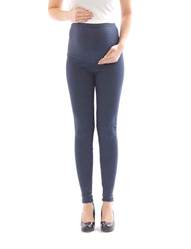 YESET Umstand Hose Umstandsleggings Leggings lang aus Baumwolle Jeans L von YESET