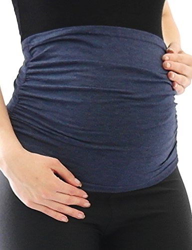 YESET Umstands-Mode Bauchband Fleece Thermo Bauch-Bund Bauchbinde Band Jeans von YESET