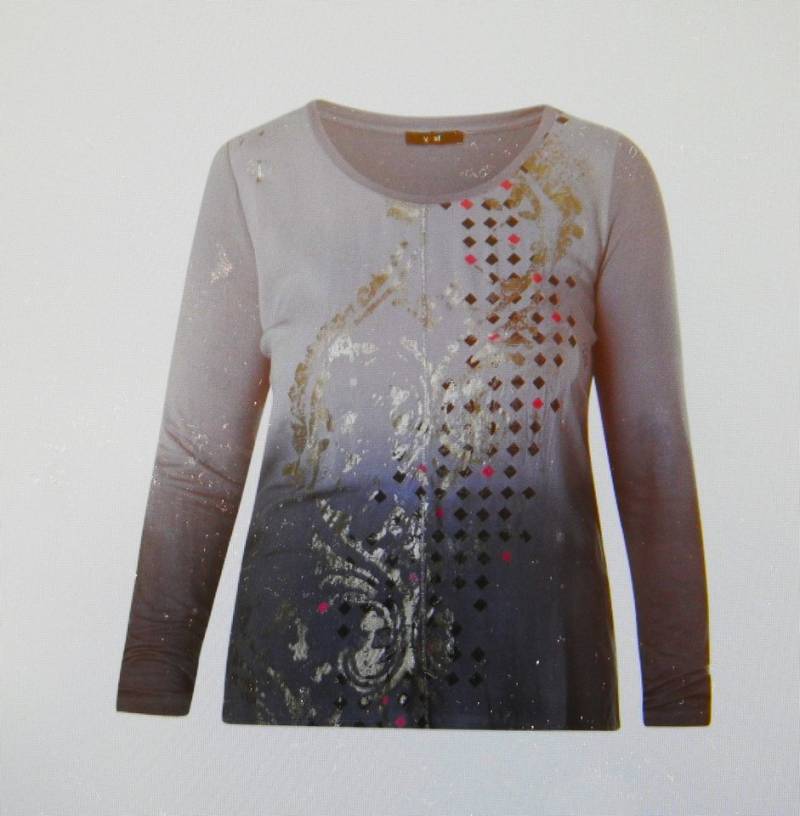 yest Rundhalsshirt Soft Purple von yest