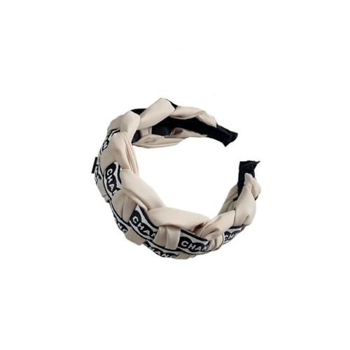 Geflochtene Haarbänder, hochwertige kleine duftende Wind-Haarnadel, süßes Temperament-Stirnband (weiß) von YETONADO