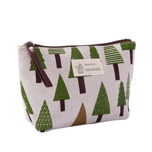 Reise-Aufbewahrungstasche aus weichem Segeltuch mit Bärenbaum-Motiv, für Damen, Kulturartikel-Organizer, niedliche Kosmetiktasche, tragbare Make-up-Tasche, baum, Einheitsgröße Reise-Aufbewahrungstasche aus weichem Segeltuch mit Bärenbaum-Motiv, für Damen, Kulturartikel-Organizer, niedliche Kosmetiktasche, tragbare Make-up-Tasche, baum, Einheitsgröße von YETONADO