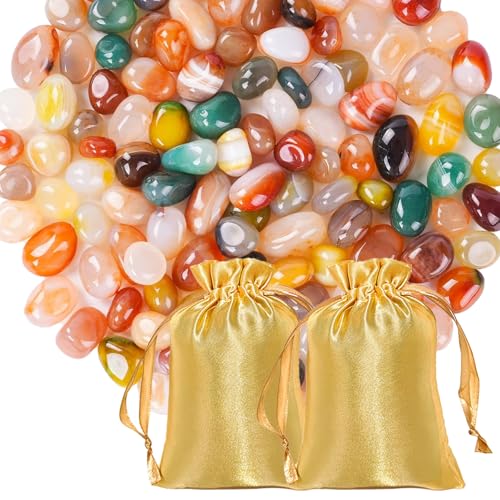 Edelsteine Für Kinder, Trommelsteine, Glückssteine Für Kinder, Halbedelsteine Mischung Bunte Steine Edelsteine Für Kinder, Trommelsteine, Glückssteine Für Kinder, Halbedelsteine Mischung Bunte Steine von YEWCEP