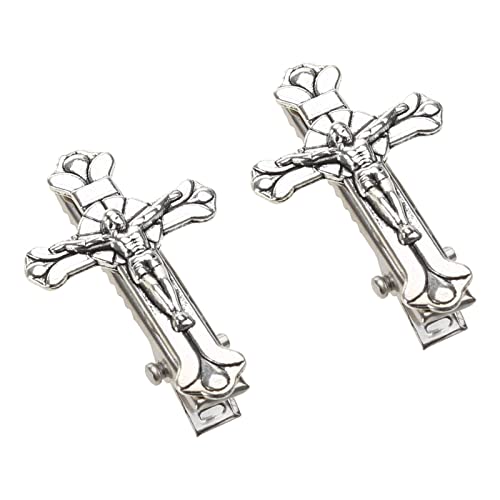 YFAFA Punk für Pony, Entenschnabel-Clips, Retro-Haar-Seitenklammern, Halloween-Haarspangen, Pferdeschwanz-Dekoration, Cosplay-Haarspange von YFAFA