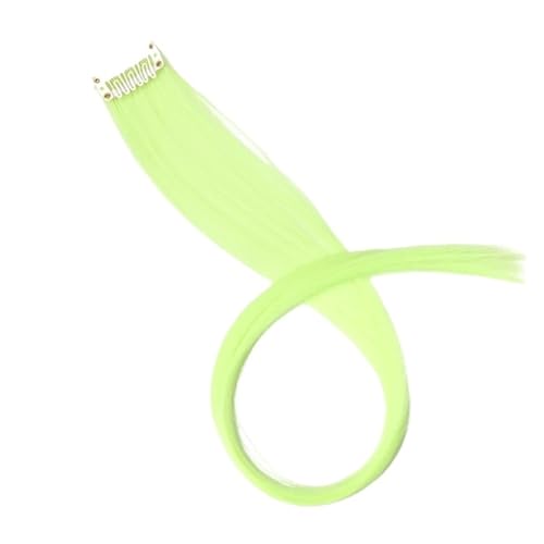 Haar Knoten Haarteil Alileader Synthetische Clip-In-Haarverlängerungen, 50 Cm, Glatt, Lang, Haarteile For Frauen Und Mädchen, Regenbogen, 57 Farben(49) von YFDGD
