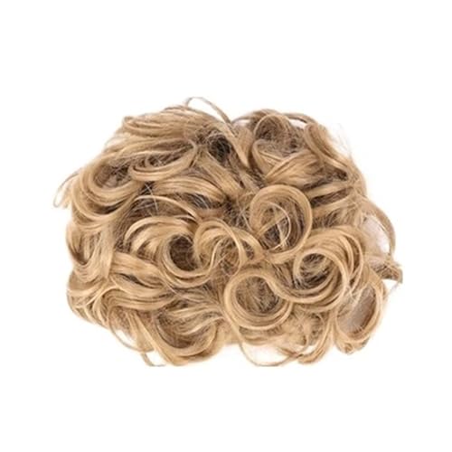 Haar Knoten Haarteil Synthetische Große Kammclips In Lockiger Haarverlängerung Gefälschte Haarteile Chignon Frauen Hochsteckfrisur Abdeckung Haarteilverlängerung Haarknoten(12H24) von YFDGD