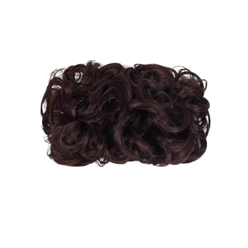 Haar Knoten Haarteil Synthetische Große Kammclips In Lockiger Haarverlängerung Gefälschte Haarteile Chignon Frauen Hochsteckfrisur Abdeckung Haarteilverlängerung Haarknoten(233) von YFDGD
