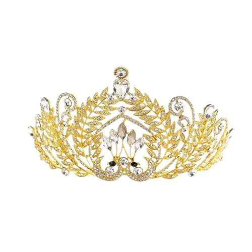 Pfauenform Brautkrone Kopfbedeckung Hochzeit Haarschmuck Schönheitswettbewerb Prinzessin Stirnband Zart Bequem von YFDGD