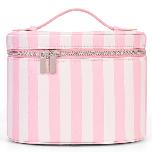 YFGBCX Karierte Make-up-Tasche mit Trennwand, Reise-Kulturbeutel, Kosmetiktasche, Make-up-Organizer von YFGBCX