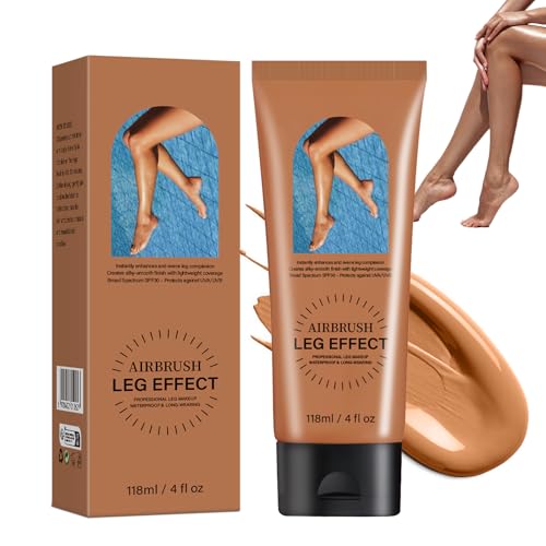 Leg and Body Makeup, Skin Perfecting Body Foundation, Tattoo Cover Up Make-up, Spider Vein Concealer für Beine und Körper, Narben Abdeck-Make-up, makellos aussehende Haut, gleicht den Hautton aus von YFKEJI