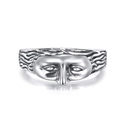 YFN Venus Ring Sterling Silber Vintage Mythologie Venus Einstellbare Größe 7 Ring Griechische Göttin Schmuck Geschenke für Damen von YFN