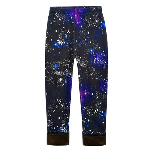 YFPICO Thermo Leggings Mädchen Gefüttert Warm Lang Hosen Leggings für Mädchen Herbst Winter 1/2er/3er Multi-Packs Gr.98-146 von YFPICO