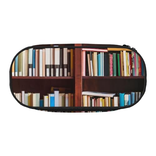 YFSGDLBN Bedrucktes Federmäppchen, Federmäppchen, tragbare Schreibwaren-Tasche, Schwarz , Einheitsgröße, Münztasche von YFSGDLBN