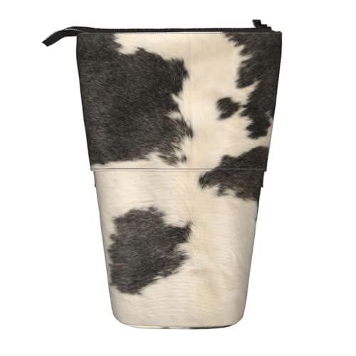 YFSGDLBN Bedrucktes Federmäppchen aus Rindsleder, teleskopisch, vertikal von YFSGDLBN