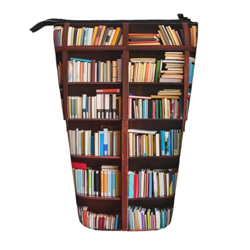 YFSGDLBN Books, bedrucktes Teleskop-Federmäppchen, vertikal von YFSGDLBN