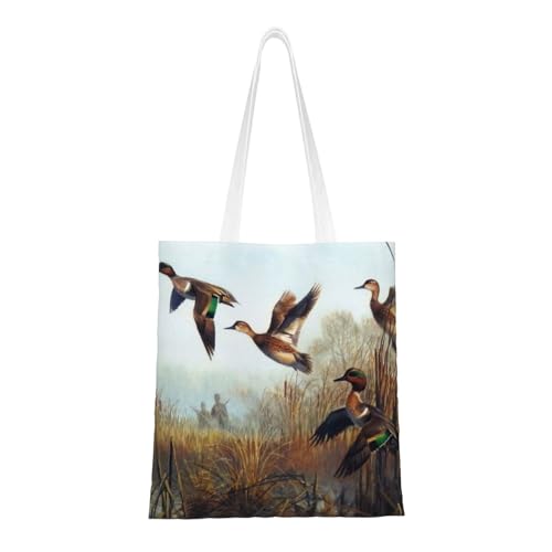 YFSGDLBN Einkaufstasche mit Jagdmotiv "Flying Wild" von YFSGDLBN