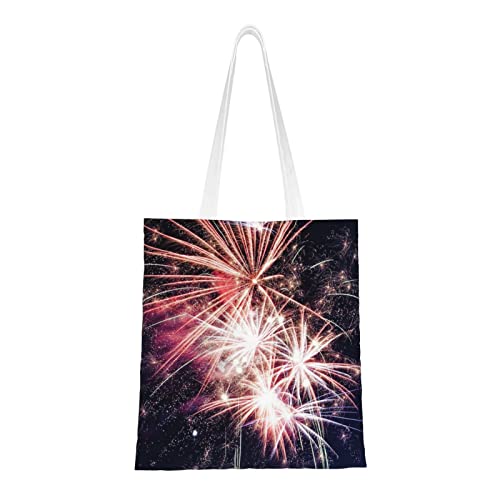 YFSGDLBN Explosion Firework bedruckte Totes Einkaufstasche Handtasche Schultertasche YFSGDLBN Explosion Firework bedruckte Totes Einkaufstasche Handtasche Schultertasche von YFSGDLBN