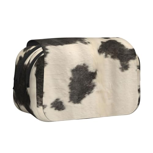 YFSGDLBN Federmäppchen aus Rindsleder, bedruckt, doppeltes Klappetui von YFSGDLBN