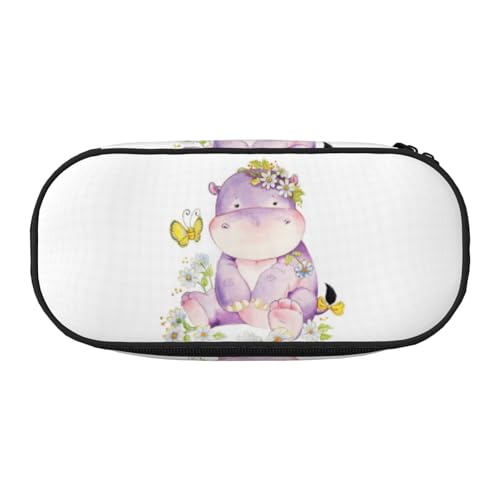 YFSGDLBN Federmäppchen mit Schmetterlings-Motiv, Federmäppchen, tragbare Schreibwaren-Tasche, Schwarz , Einheitsgröße, Münztasche von YFSGDLBN