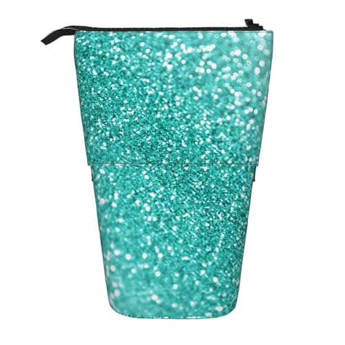 YFSGDLBN Glitzer-bedrucktes Teleskop-Federmäppchen, vertikal von YFSGDLBN