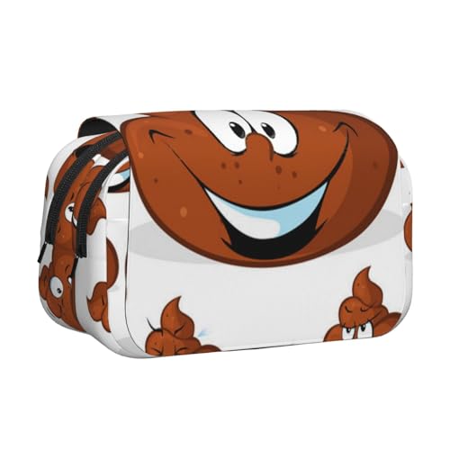 YFSGDLBN Lustiges Federmäppchen mit Hundemotiv, doppeltes Klappetui von YFSGDLBN