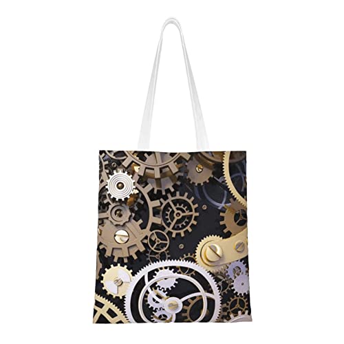 YFSGDLBN Steampunk Einkaufstasche mit mechanischen Zahnrädern bedruckt YFSGDLBN Steampunk Einkaufstasche mit mechanischen Zahnrädern bedruckt von YFSGDLBN