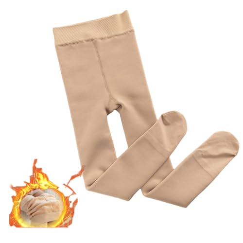 YGGKY Mädchen Warm Strumpfhose Winter Gefüttert Leggings Ballettstrumpfhose von YGGKY