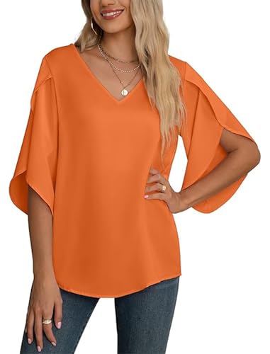 YGJIEGENG Women's Chiffon Blouse Ladies Tops von YGJIEGENG