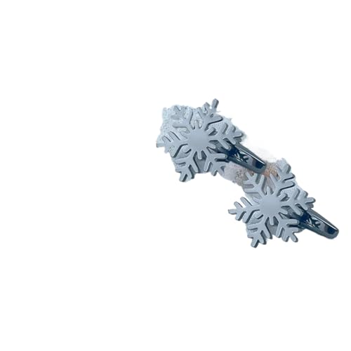 YGMNQAL Manschettenknöpfe Herren-Schneeflocken-Manschettenknöpfe aus Edelstahl, hohl, Schneemanschetten, Knopf, Schmuck, Manschettenknöpfe(Black) von YGMNQAL