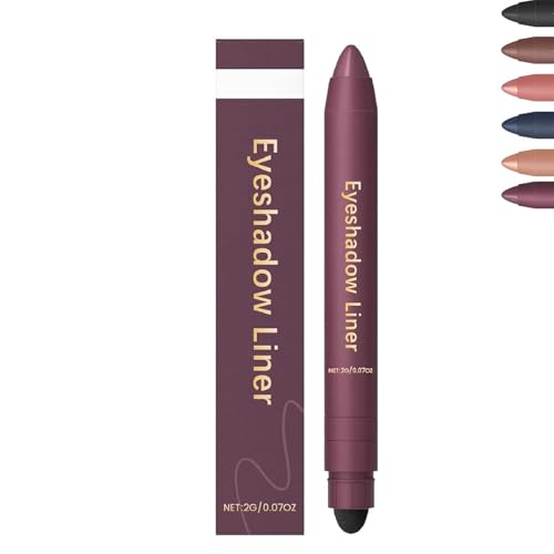 2-in-1-Eyeliner-Lidschatten, Lidschatten-Kreidestift, Creme-Textmarker, 2-in-1-Augen-Make-up, Eyeliner + Lidschatten, wischfest und wasserfest, gleitet sanft für leuchtende Farben (Golden Tigers) von YGSIKY