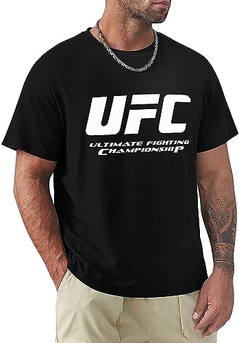 Conor McGregor The Notorious UFC Boxing Graphic T-Shirt Novelty Short Sleeve Shirts for Men's with Logo Casual Cotton Soft Tees Fresh Classic Tshirt Hemden(Small) von YHA35AA