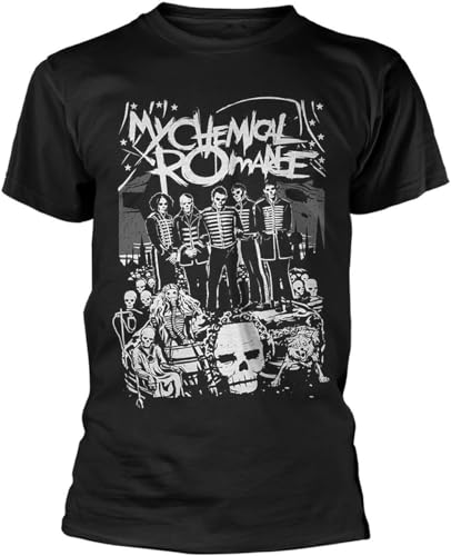 My Chemical Romance Dead Parade T-Shirt Hemden(Large) von YHA35AA