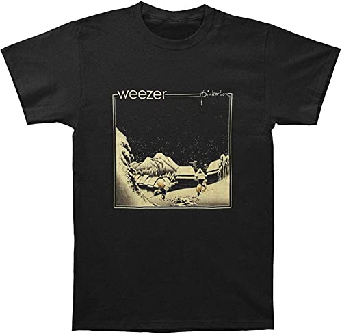 Weezer Men's Pinkerton T Shirt Black T-Shirts & Hemden(Small) von YHA35AA