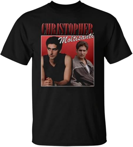 Christopher Moltisanti Sopranos Retro Design Black and White and Other(XX-Large) von YHBCVSS