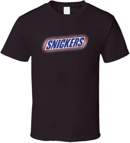 Cool Distressed Snickers T T-Shirts Hemden Dark Chocolate(Medium) von YHBCVSS