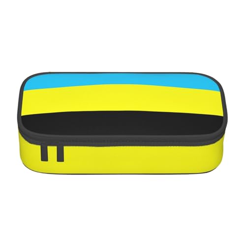 YHBLYKXP Aufbewahrungstasche mit Flagge des Sultanats Burongan, große Kapazität, Reisebürobedarf, Make-up-Tasche, Schreibtisch-Organizer mit, Schwarz, One Size, Prägnant von YHBLYKXP